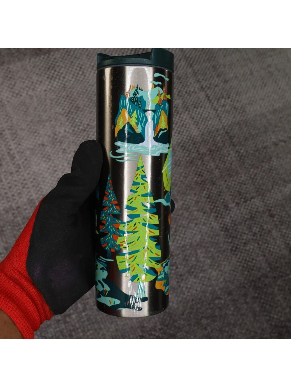 2 Starbucks Travel Mug Lot Washington Discovery Las Vegas Been There Series 16oz